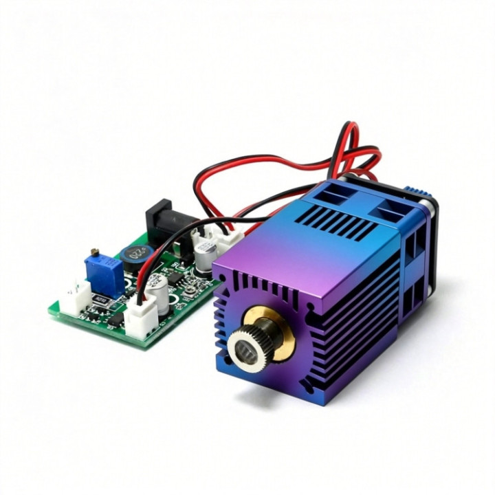 High-power Laser Module for DIY Laser Engraving, Marking, Positioning