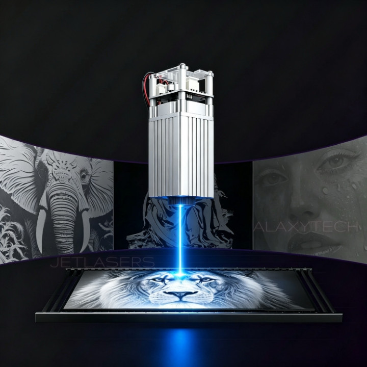High-power Blue Laser Module for CNC Engraving and Cutting
