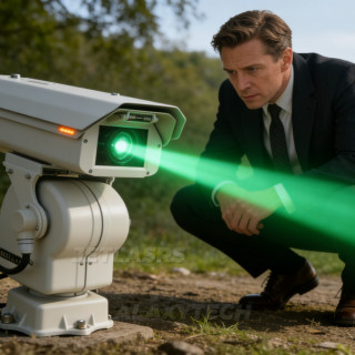The pan-tilt laser bird repellent, with its unique functional design, offers an efficient solution for bird - repelling tasks.