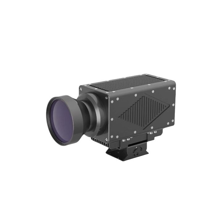 The drone-borne laser dazzler is a non-lethal directed-energy weapon system mounted on unmanned aerial vehicles