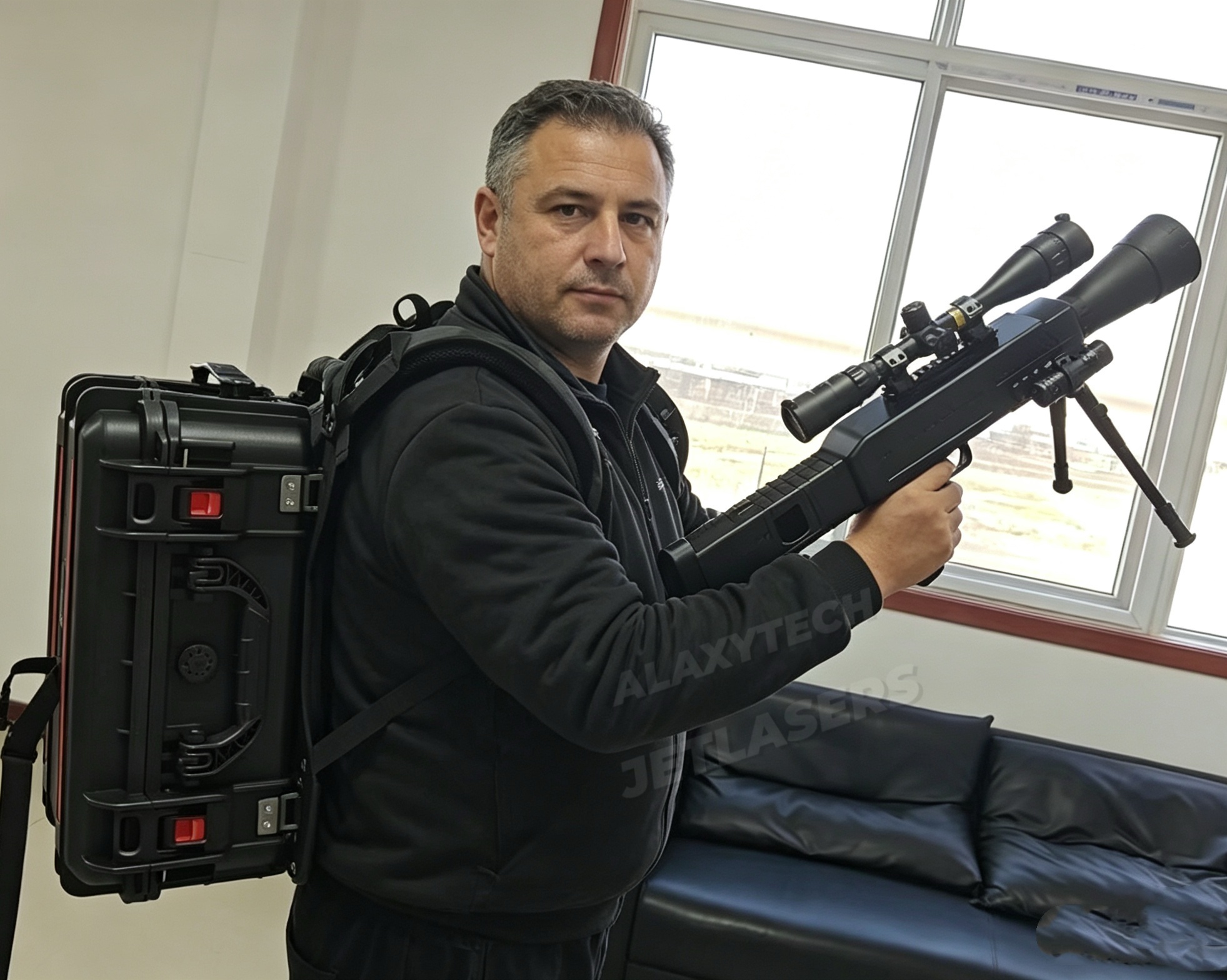 EOD Laser System, UXO Laser Disposal, Remote Bomb Ignition, Non-Contact Explosive Destruction, Laser Demining